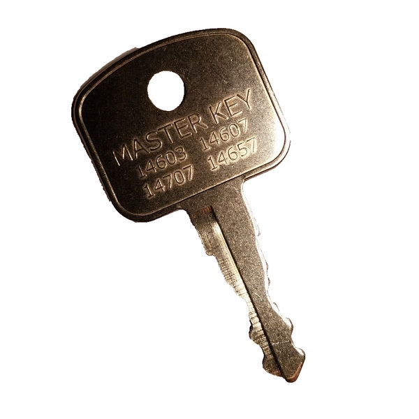 #11 Baumaschinenschlüssel Master Key ersetzt 4 Schlüssel NR. 14603, 14607, 14707, 14657